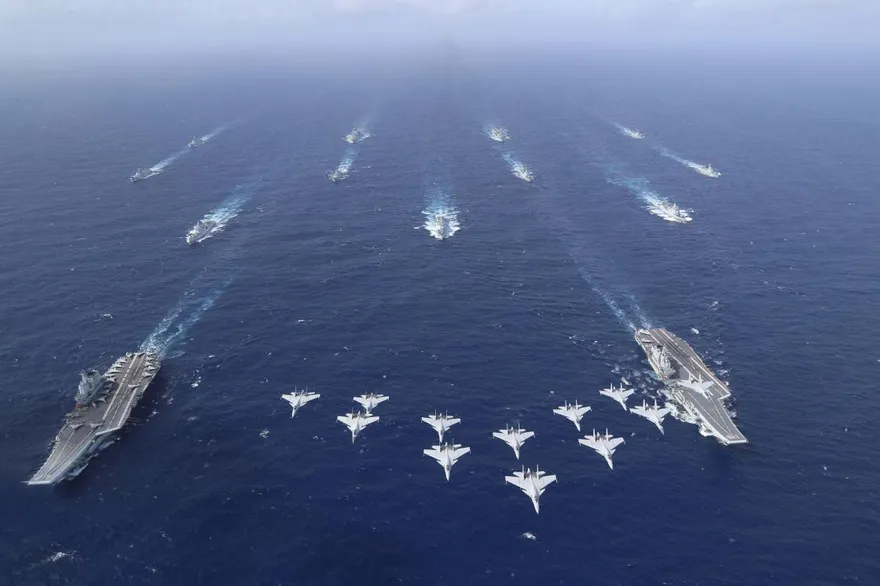 路透：陸在東亞海域部署數十艘艦艇、2航母　施壓第一島鏈