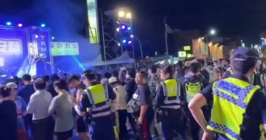 淡水清水祖師遶境！23歲男酒後失控暴走　快打火速壓制