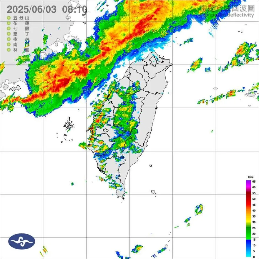 快去躲雨！　鄭明典曬一張圖：將有一陣狂風暴雨
