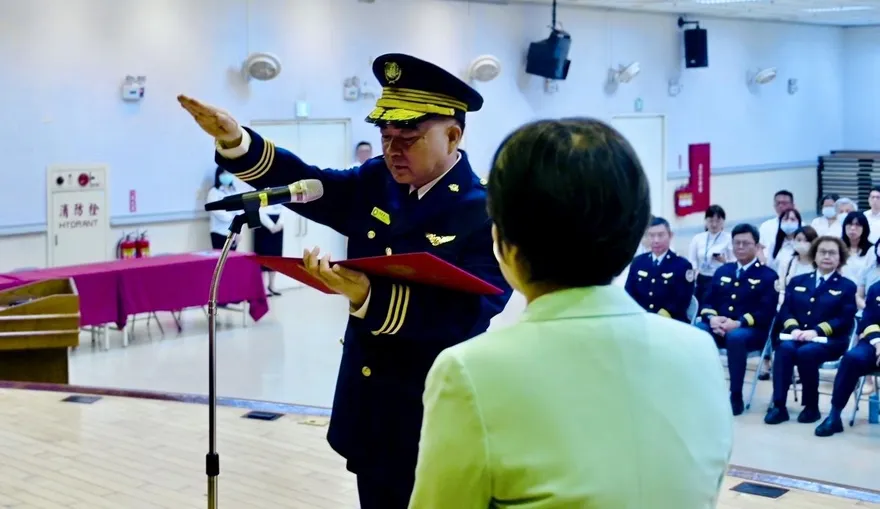 新任移民署長今上任　林宏恩：一起打拼守護國門