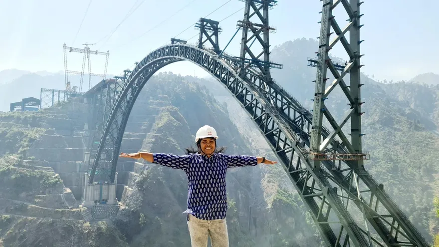 印度打造世界最高鐵路橋！總理莫迪親出席開通典禮