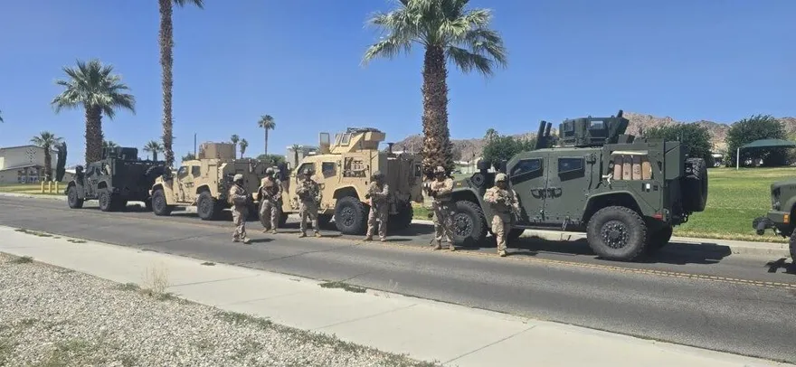 不管加州政府反對！　川普執意派陸戰隊進軍洛杉磯
