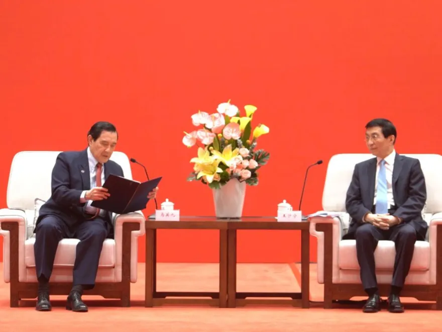 讚馬英九「民族情懷」！王滬寧：為排除兩岸交流干擾做出表率