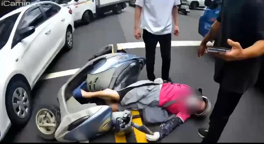 影/中和男騎士突倒地無呼吸心跳　勇警CPR及時救回