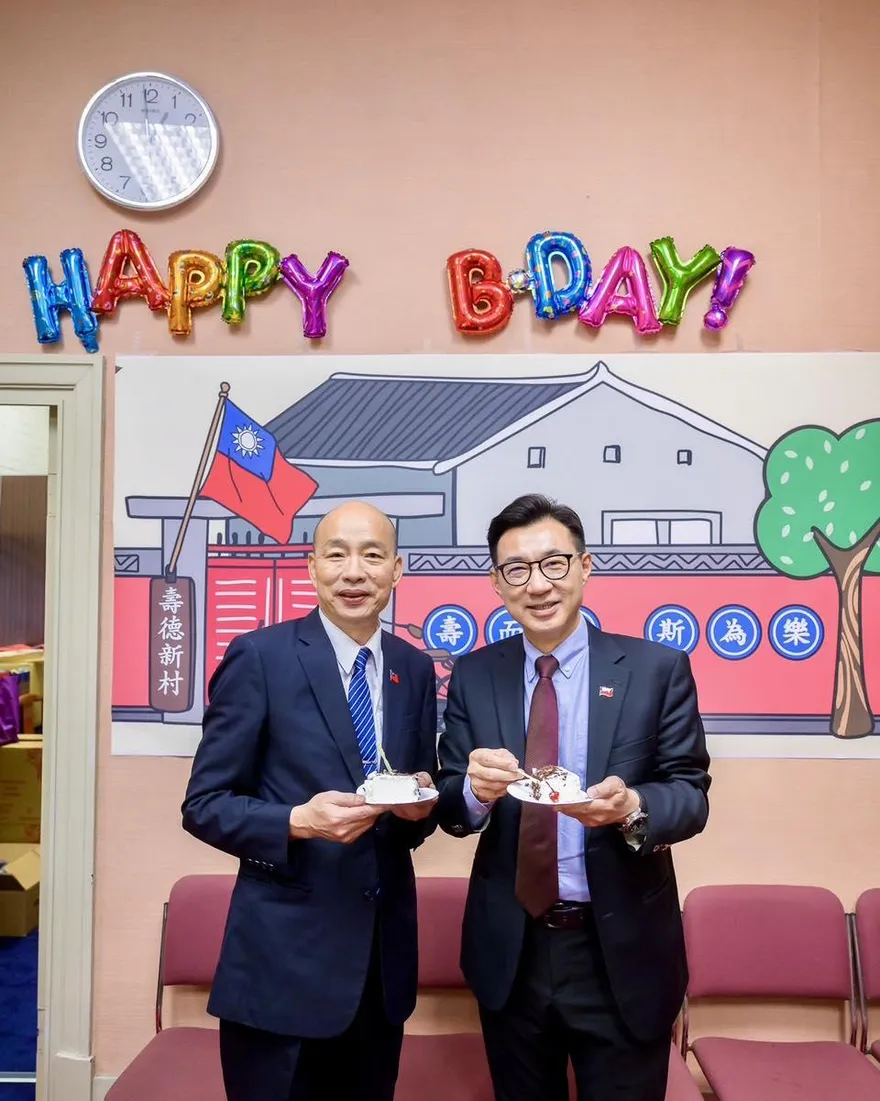 韓國瑜68歲生日發文感恩　江啟臣送祝福：許願他頭髮長出來