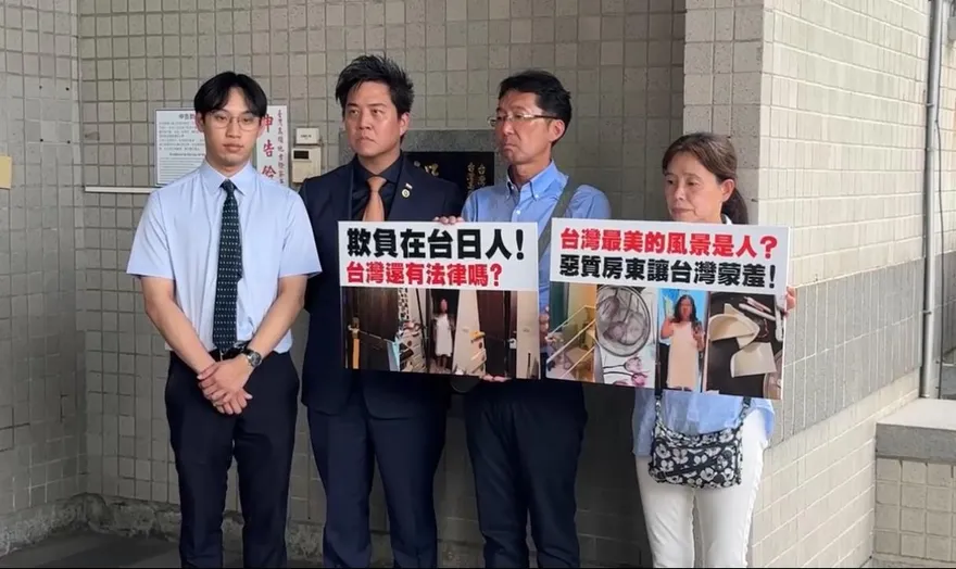 「樋口飯糰」夫妻現身法院　正式按鈴提告女房東