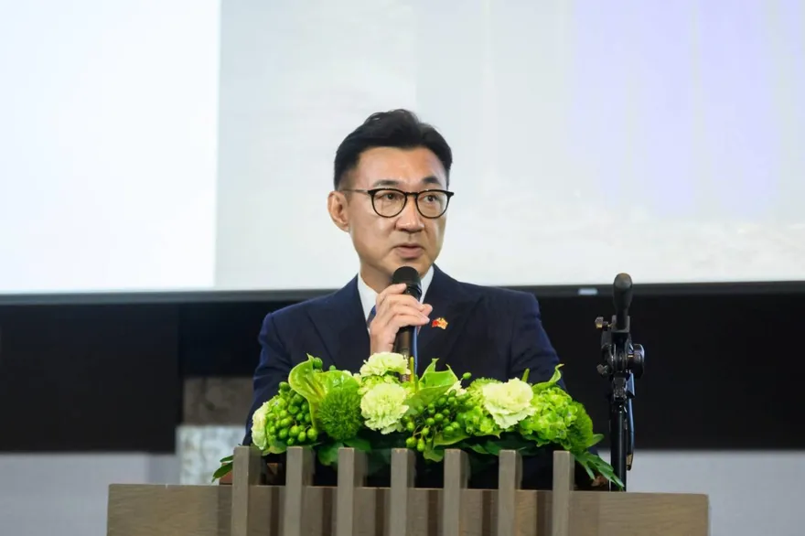 出席英王華誕慶祝晚會　江啟臣：盼台英友誼歷久彌堅