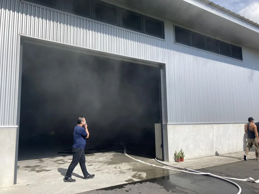蘇澳珠寶加工場火警濃煙竄！　2員工燒燙傷