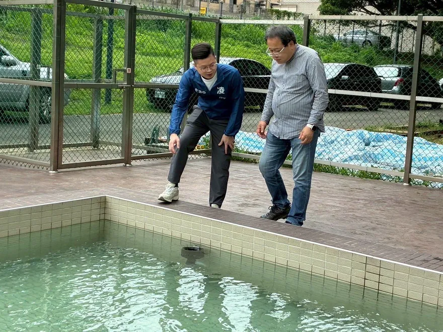 高齡毛孩有福了！　桃園動保園區水療設施7月正式啟用