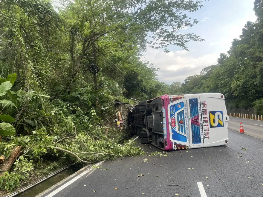 竹縣北埔1死1傷嚴重車禍！綠世界回應：無任何關聯