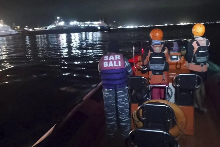 增至4死！65人渡輪峇里島外海沉沒　32人仍失蹤持續搜救中