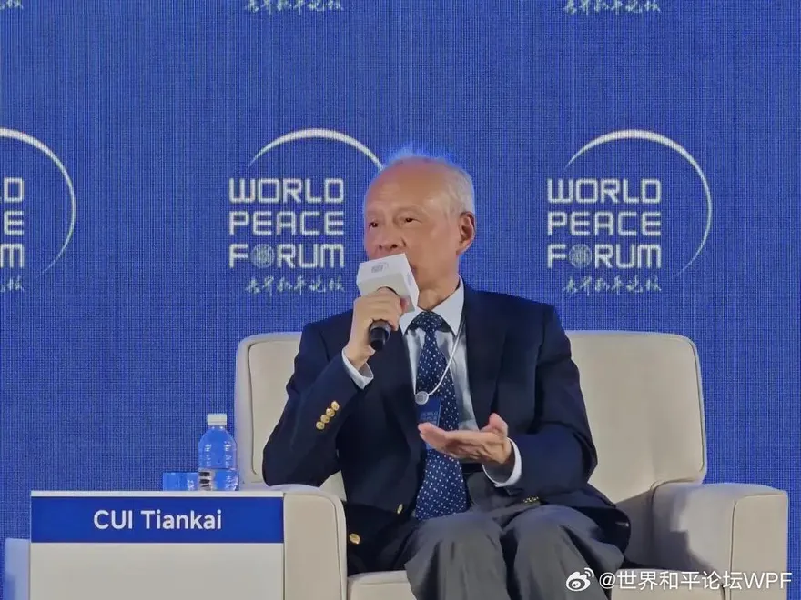 陸前駐美大使談台灣問題：中國就是要統一　「沒什麼好商量」