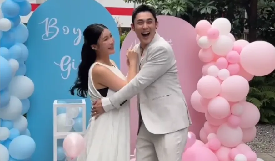 陳奕「做人」成功！性別趴嗨曝辣妻紀曦晨懷女娃