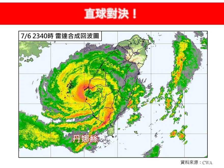 掰掰，丹娜絲！　林得恩籲「別鬆懈」：苗栗以南有機會暴雨