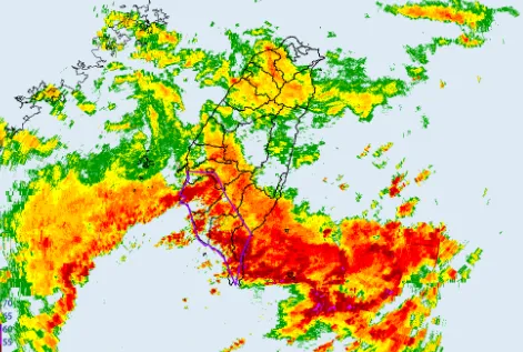 大雷雨狂轟台東！縣府再宣布：蘭嶼鄉7/10停班課