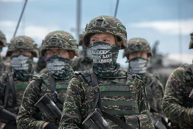 漢光41號首都保衛戰　海軍陸戰隊第99旅北上跨區增援