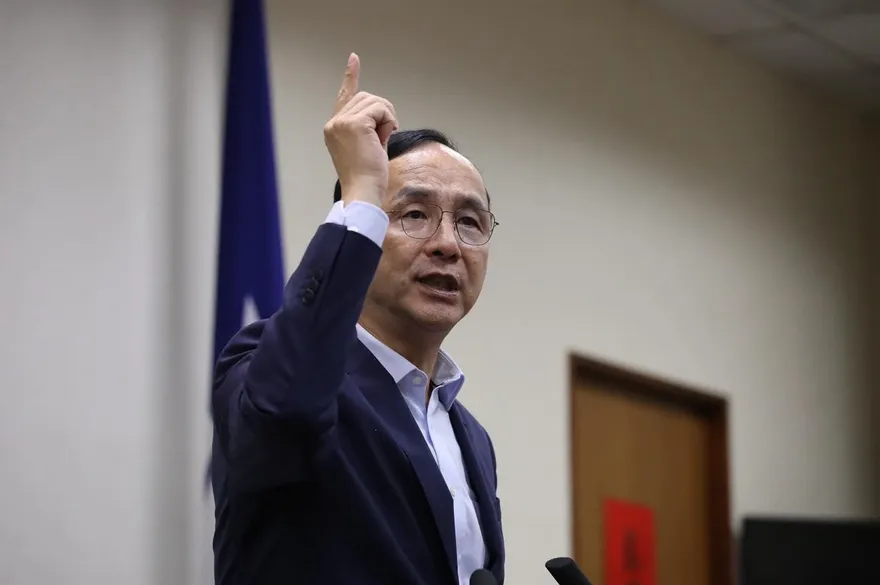美對台關稅20%+匯損12%　朱立倫： 32%成本負擔對比日韓大挫敗