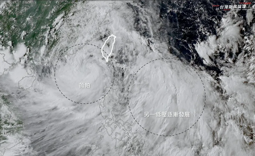 颱風接力？菲東估7/23生新颱「漫遊到台灣」　雷雨連下3天