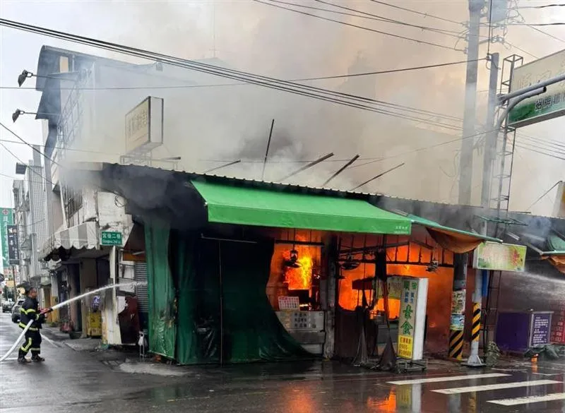 彰化北斗「媽祖廟後面燒起來」！焦黑畫面曝光