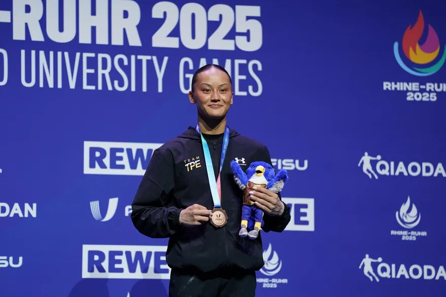 世大運/創造歷史！　陳瑞安奪銅…成隊史女子體操首面獎牌