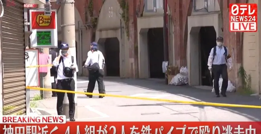 2陸男秋葉原附近遭「鐵管痛毆」重傷　目擊上班族：很恐怖