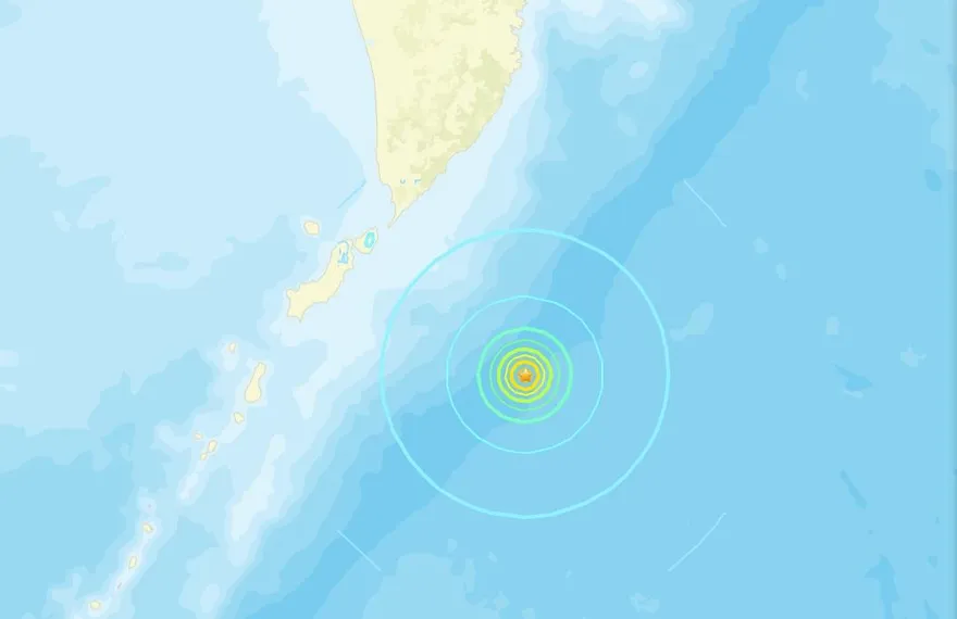 俄羅斯又搖！千島群島外海規模6.2地震