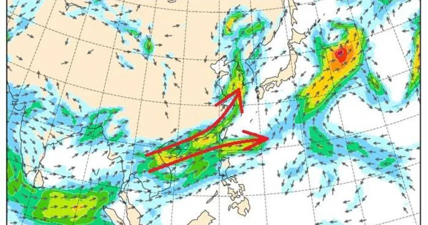 中南部還有一波強降雨　「氣流中心軸線」2天後通過台灣