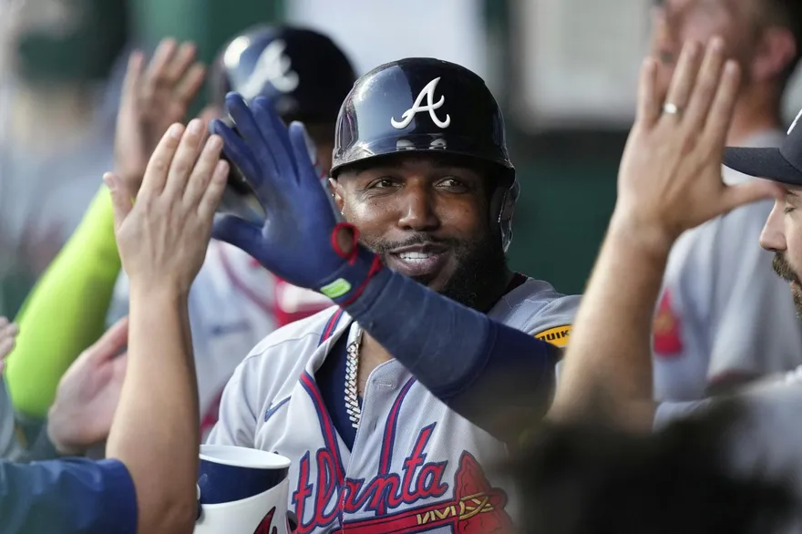 MLB/史上第3次！紅人勇士煙火秀　同局各轟8分太神