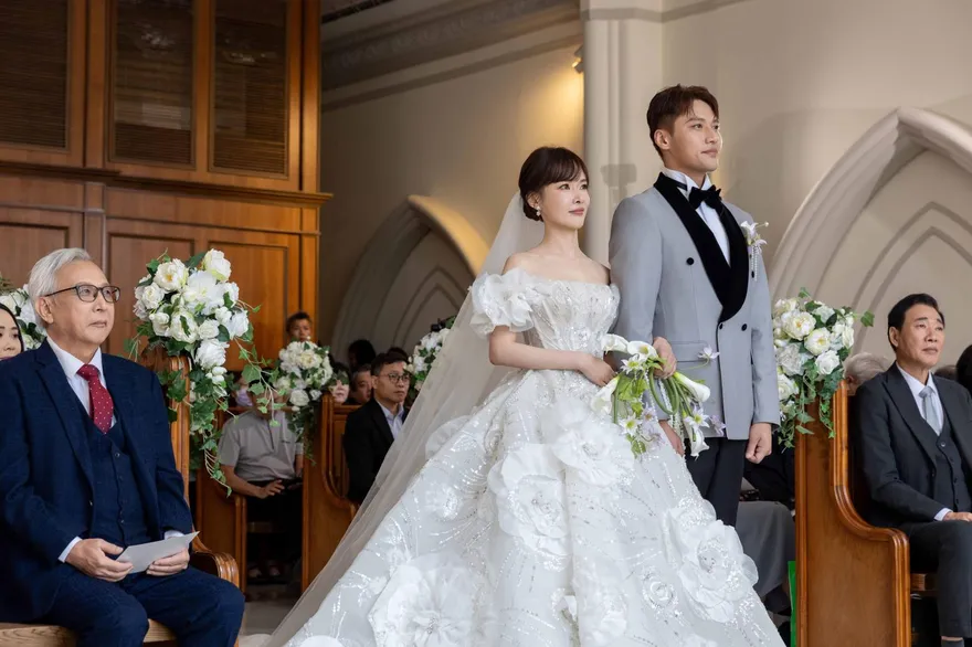 張睿家結婚6年砸300萬補辦婚宴 浪漫告白黃安若：成為更完整的我們