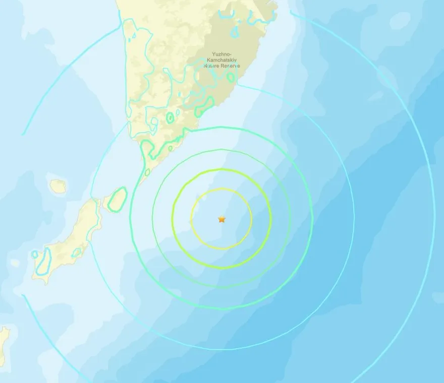 俄羅斯千島群島規模6.8地震　深度僅35公里震感明顯