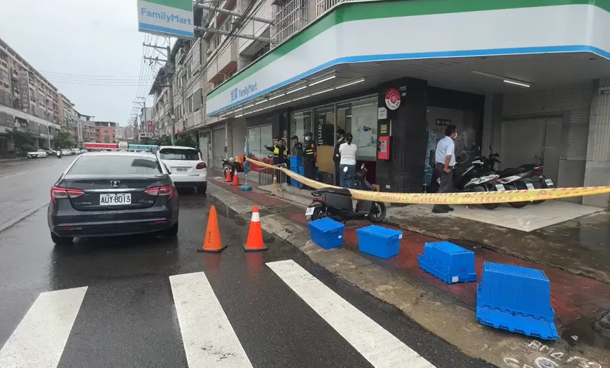 豐原超商驚傳兇殺案！57歲男買東西遭埋伏刺殺　送醫不治