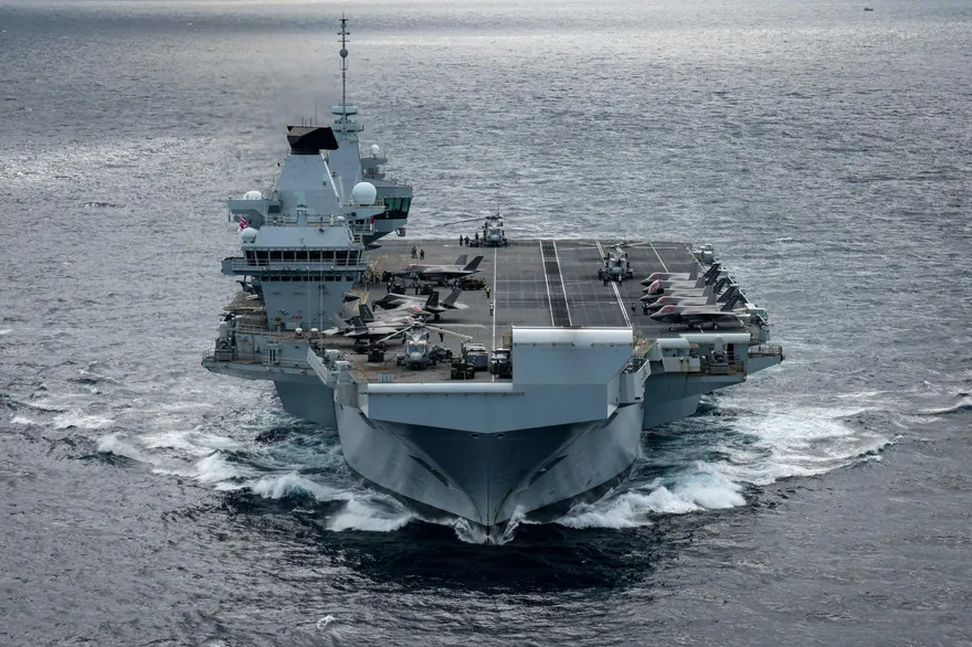 威爾斯親王號航艦首訪日、韓　張競研判不經過台灣海峽