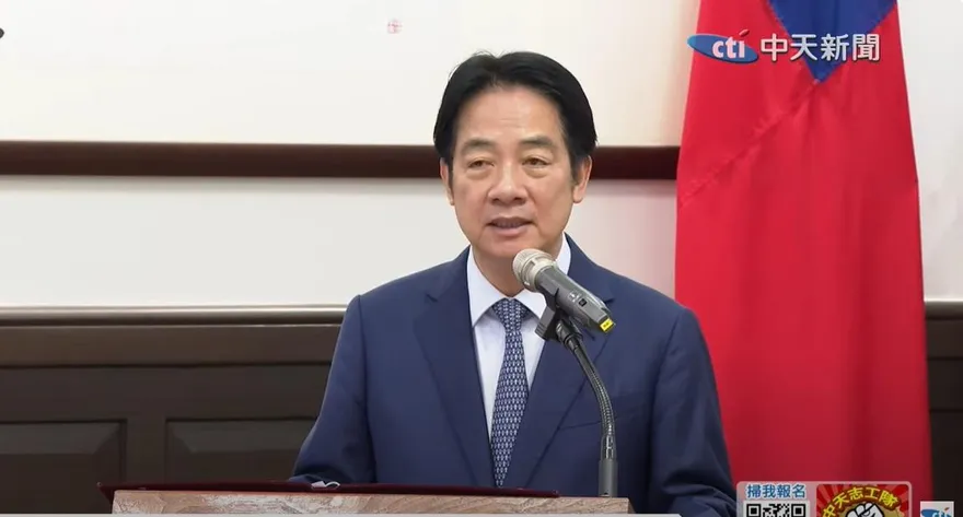 賴清德父親節發文！颱風災後感謝軍警消海巡、救災人員