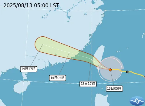 「搖滾時段」在白天！　楊柳颱風將攜「毀滅性」強陣風登陸