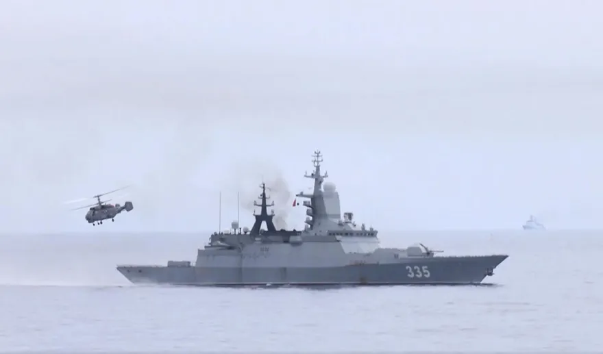 中俄艦隊離開堪察加半島　駛向太平洋執行「聯合巡航」