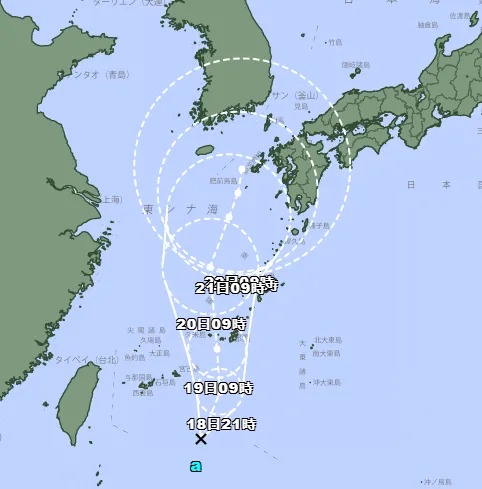 又有熱帶低壓！最快今增強為颱風「玲玲」　預測路徑曝