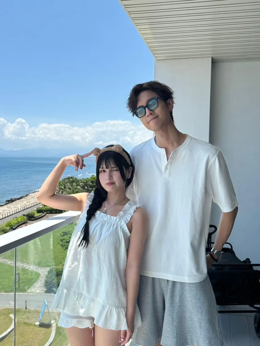 才傳與粿粿婚變！范姜彥豐甜擁俐蓁「親密互動」全被拍