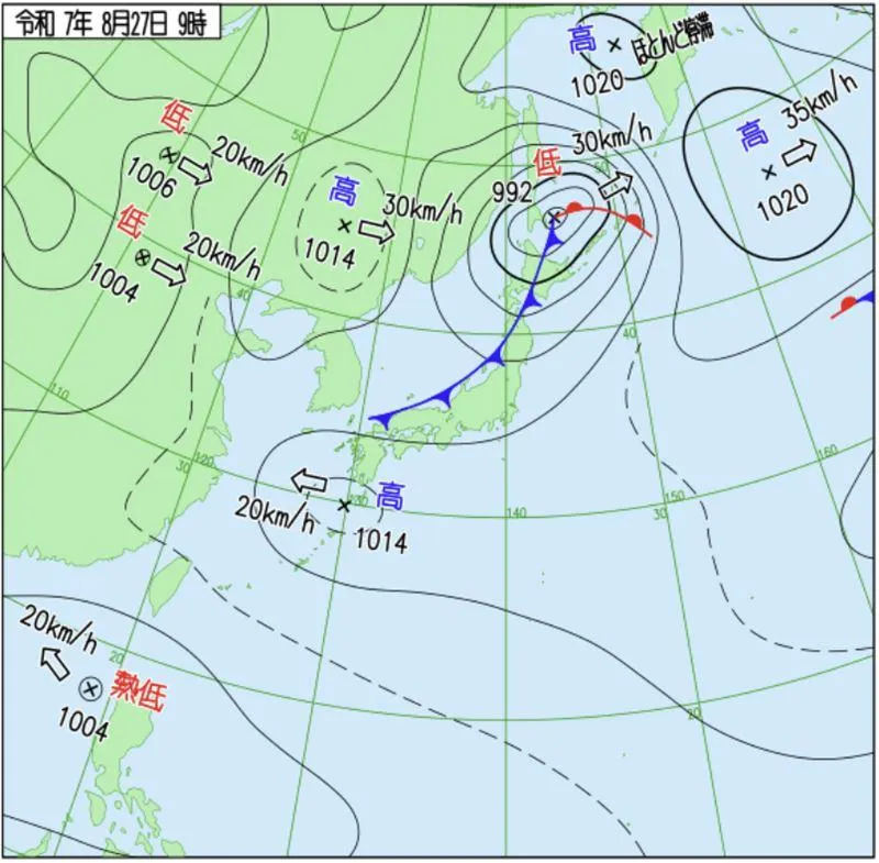 93W升級熱帶低壓　日本氣象廳：往南海一帶前進
