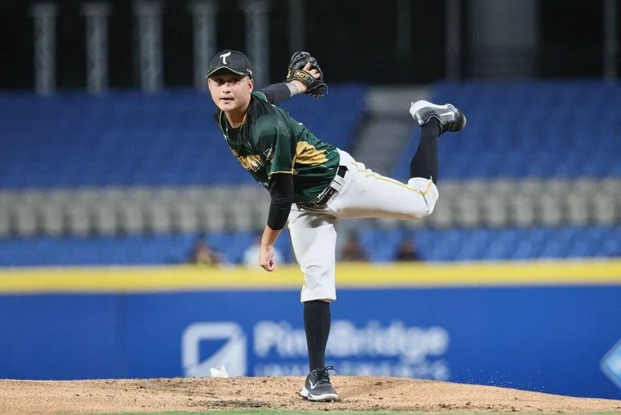 中職/江承諺6局無失分好投　雄鷹完封悍將奪3連勝