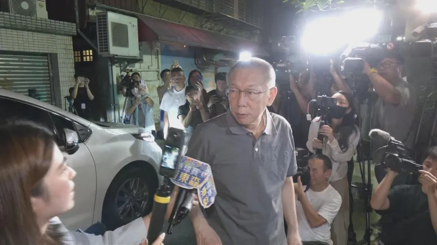 相隔9月返家被問「北檢要抗告」　柯文哲反應曝光