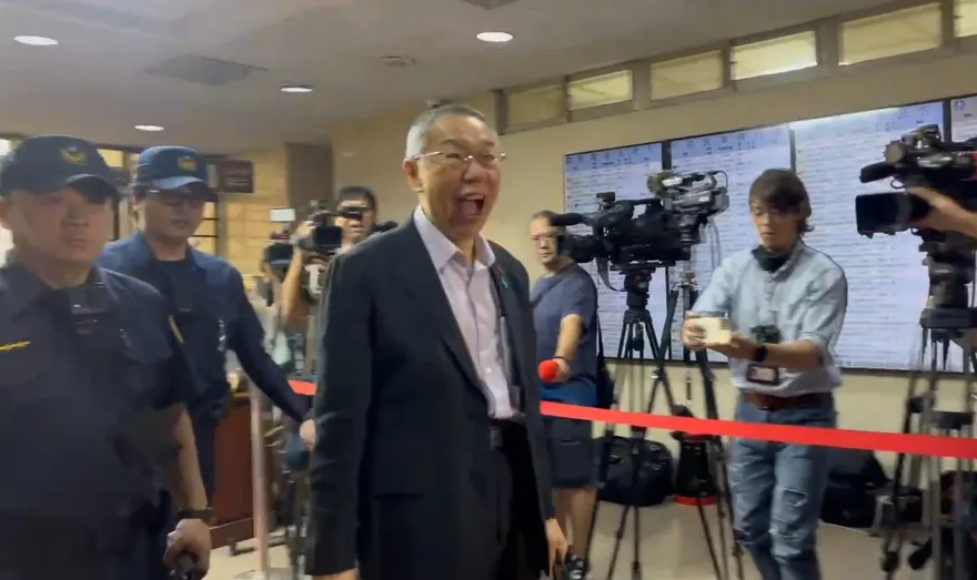 影/賴清德稱「屠刀不在民進黨手上」　柯文哲當場傻眼張大嘴