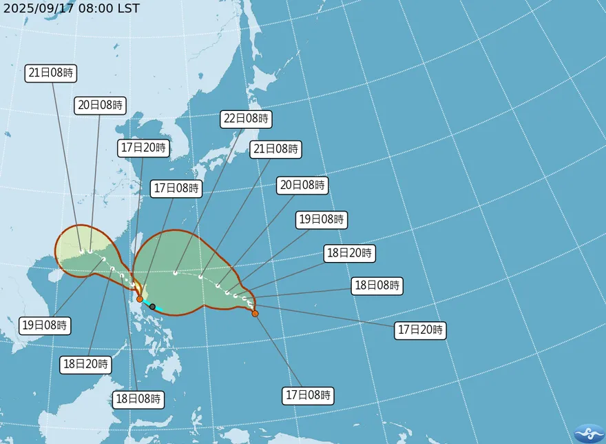 24hrs內有望現雙颱！熱帶低壓又生成　日氣象廳發烈風警報