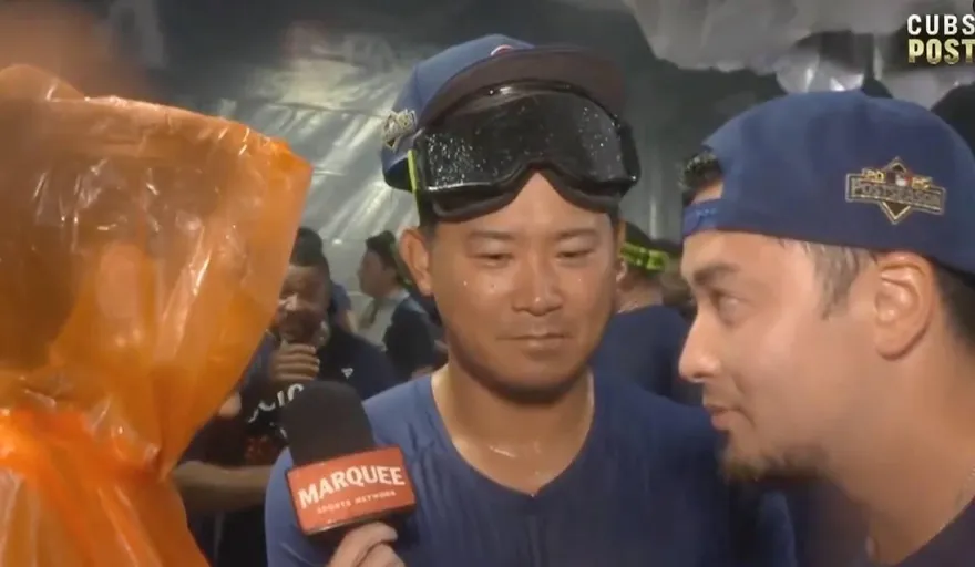 MLB/小熊重返季後賽！今永昇太嗨喊：香檳用皮膚吸收最好