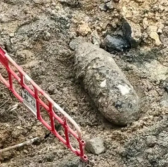 驚！香港工地發現二戰時期遺留炸彈　6000人緊急疏散