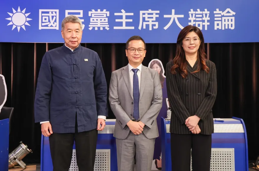 國民黨主席大辯論/首場辯論火花四射！羅智強、鄭麗文、張亞中激烈交鋒