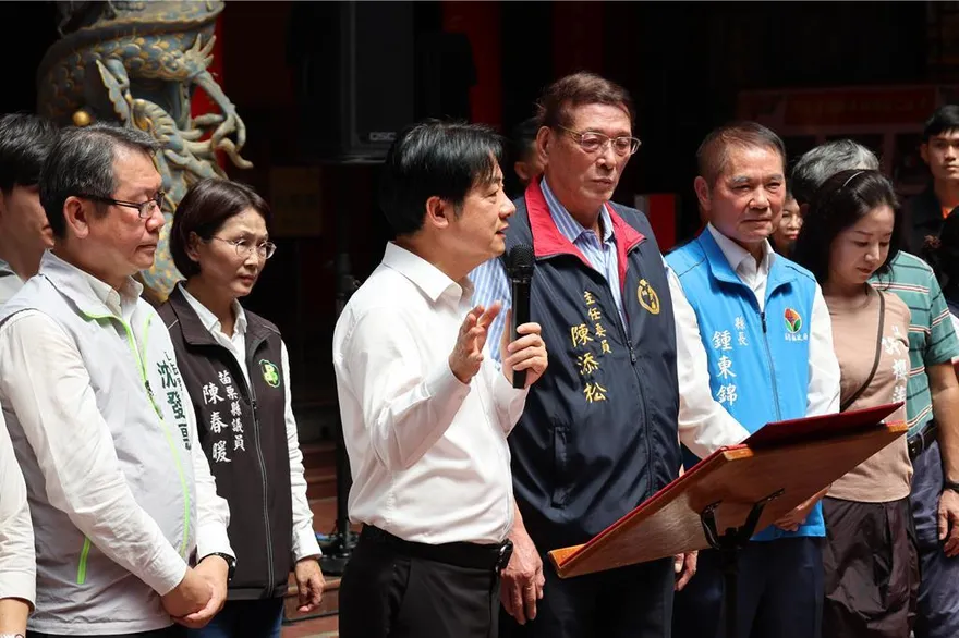 賴清德喊話鍾東錦「善待綠議員」　藍議員嗆：罷免都停了