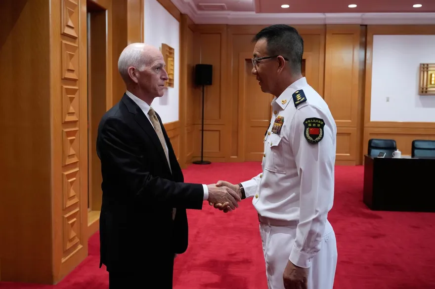 時隔6年會美眾院代表團　董軍籲改善兩軍關係「捍衛國家主權」