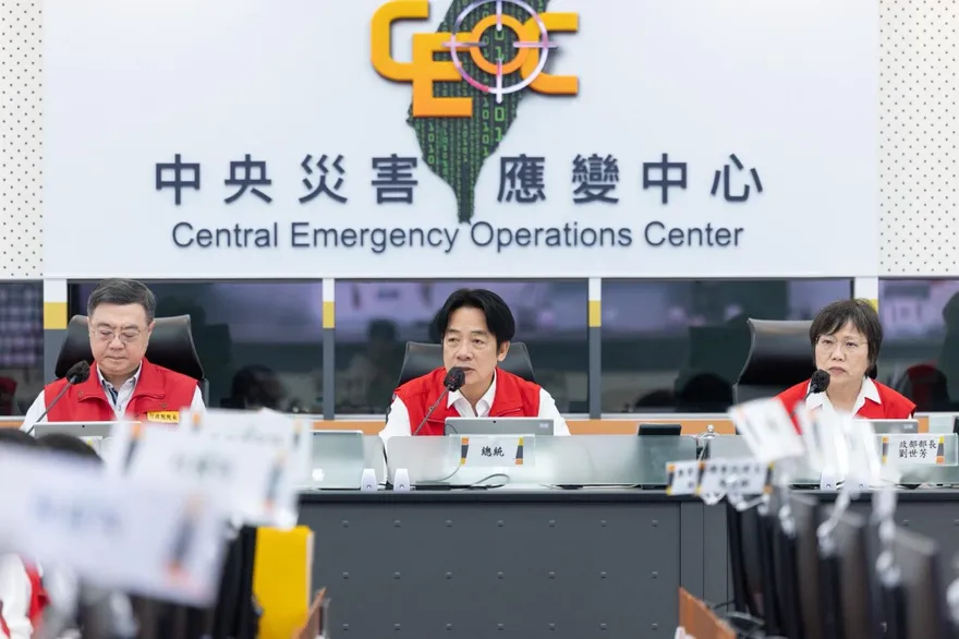 馬太鞍溪堰塞湖溢流水淹光復　賴清德明前往災區視察