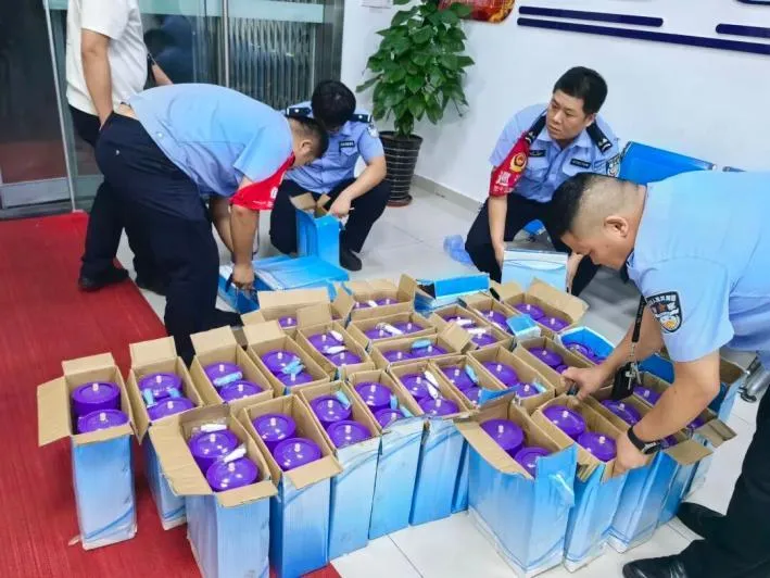 這款紫色保溫瓶千萬別買！陸警方破獲笑氣販售集團