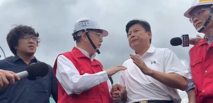 影/傅卓交鋒爆口角 傅崐萁問堰塞湖誰負責　卓榮泰喊救災轉身走人